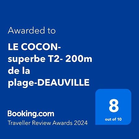 Le Cocon- Superbe T2- 200M De La Plage-Deauville Dış mekan fotoğraf